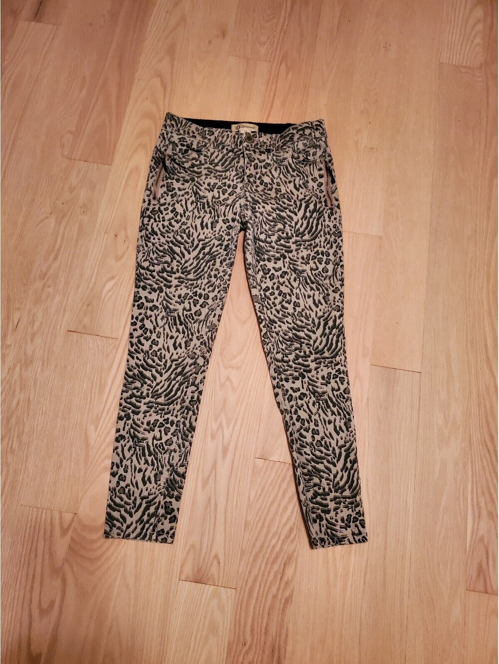 Democracy Women's Animal Print Skinny Pants Size 10